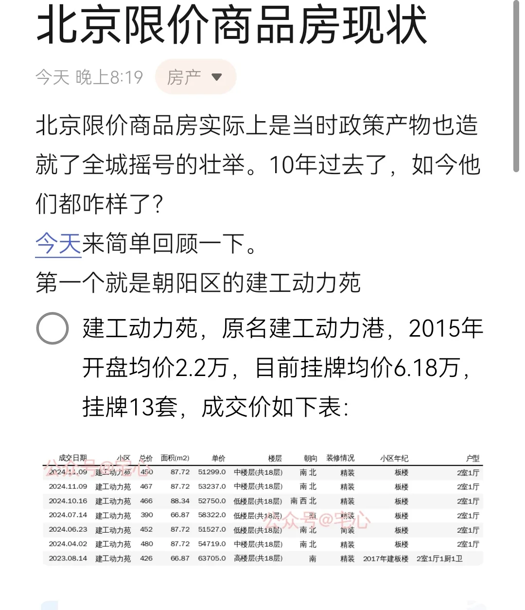 10年了，北京政策房到底表现如何？