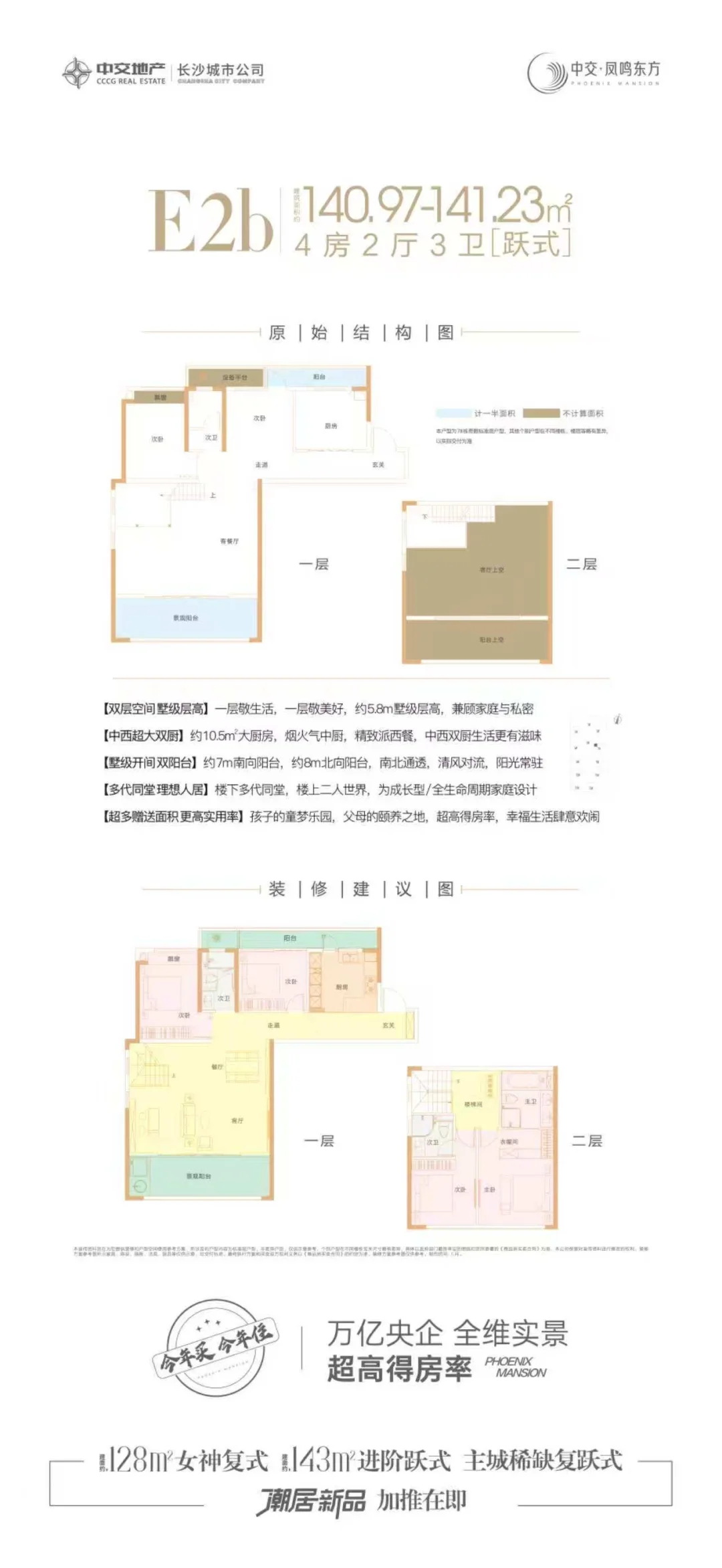 2025年纯新盘现房，“负公摊”不用等！