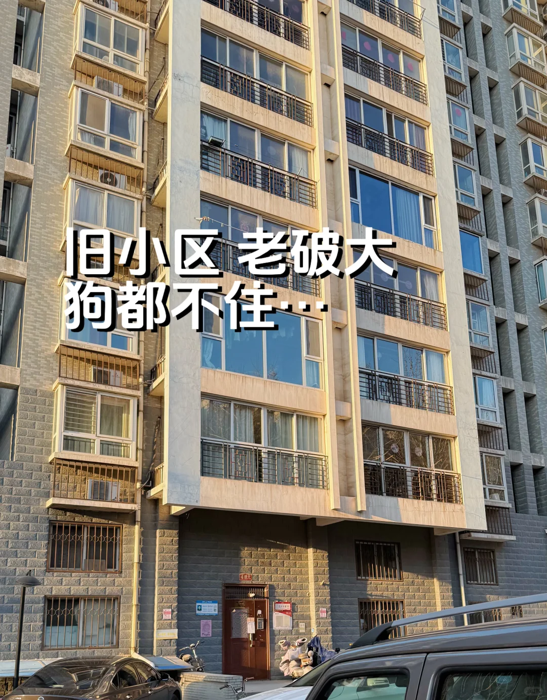 正儿八经的旧小区也很美好啊！