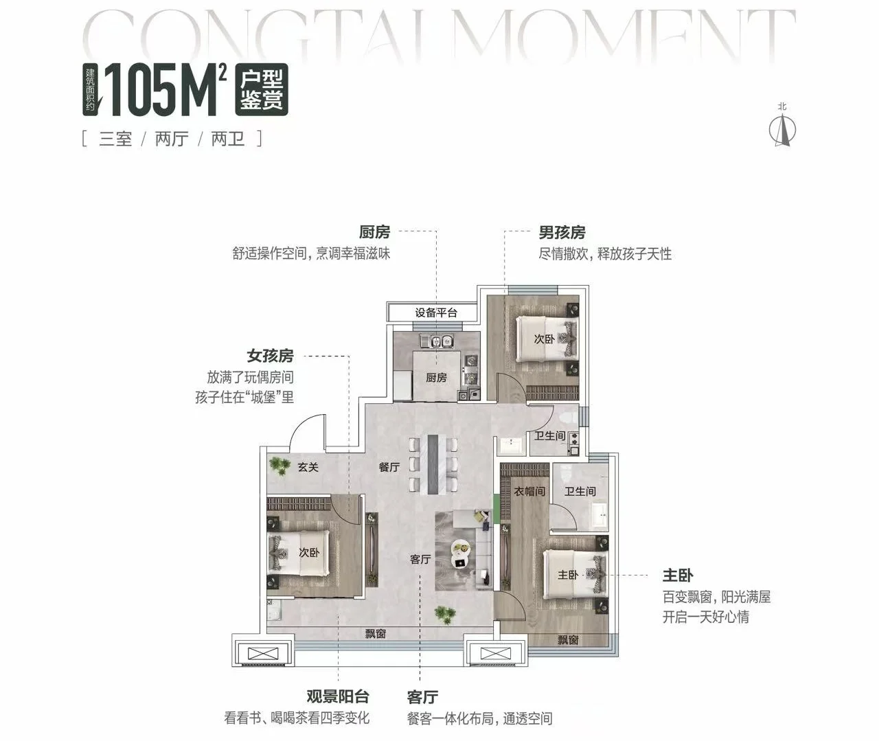 丛台C位出道！2.0低密小高层🏡3室2厅2卫