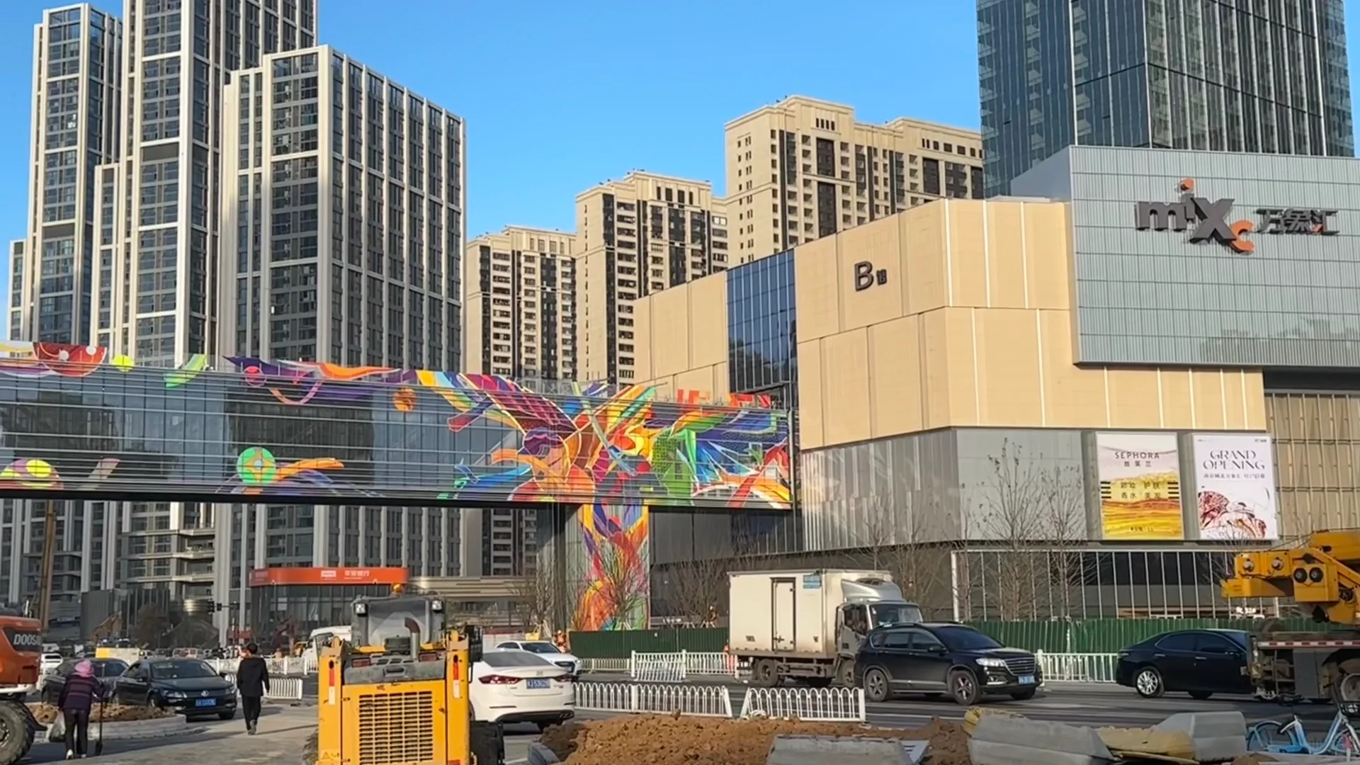 家和商场无缝连接是什么样的感觉