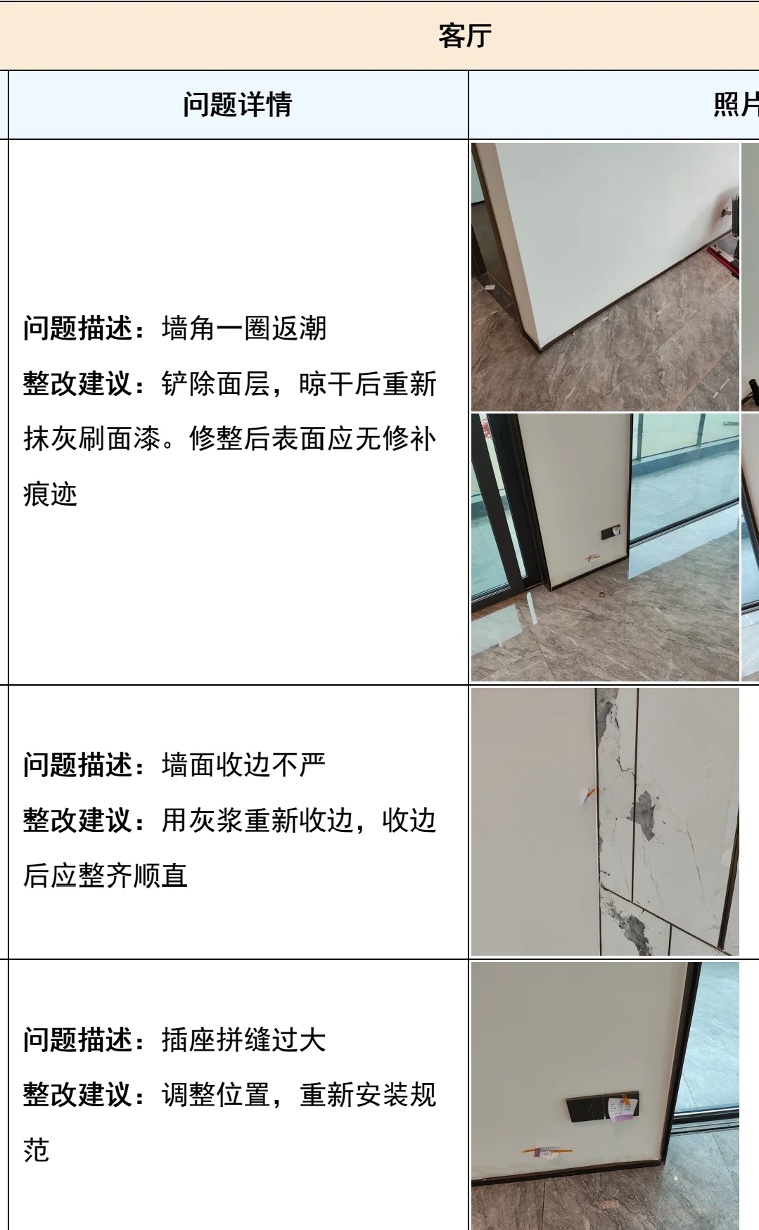 验房电子报告展示