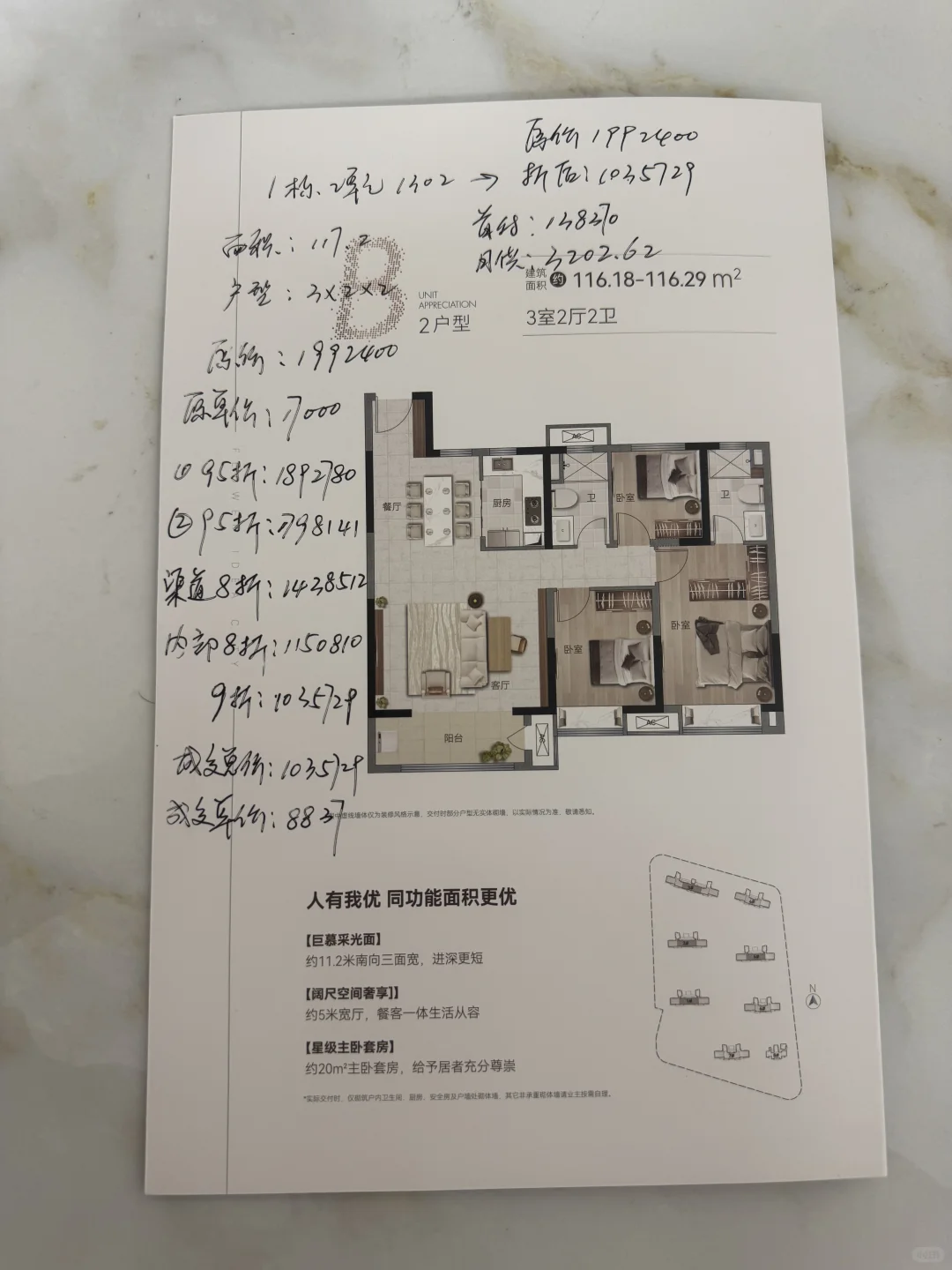总算定了，砍了96万，不知道划不划算