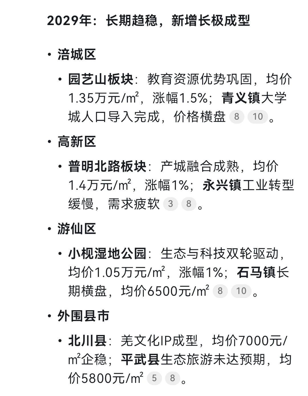 绵阳未来五年房价推演