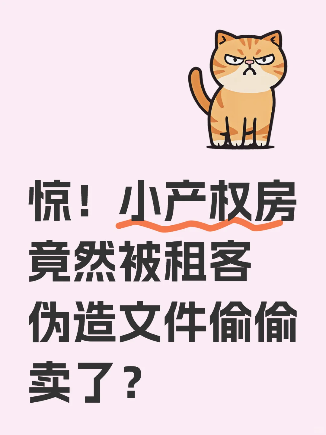 小产权房竟然被租客伪造文件偷偷卖了？