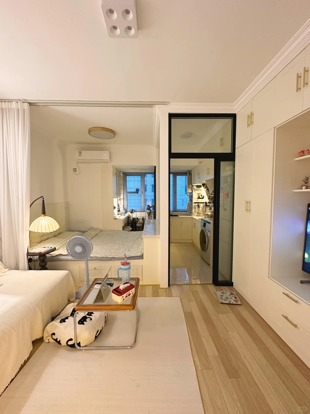 30m²|30平装出的一室一厅一厨一卫一书房