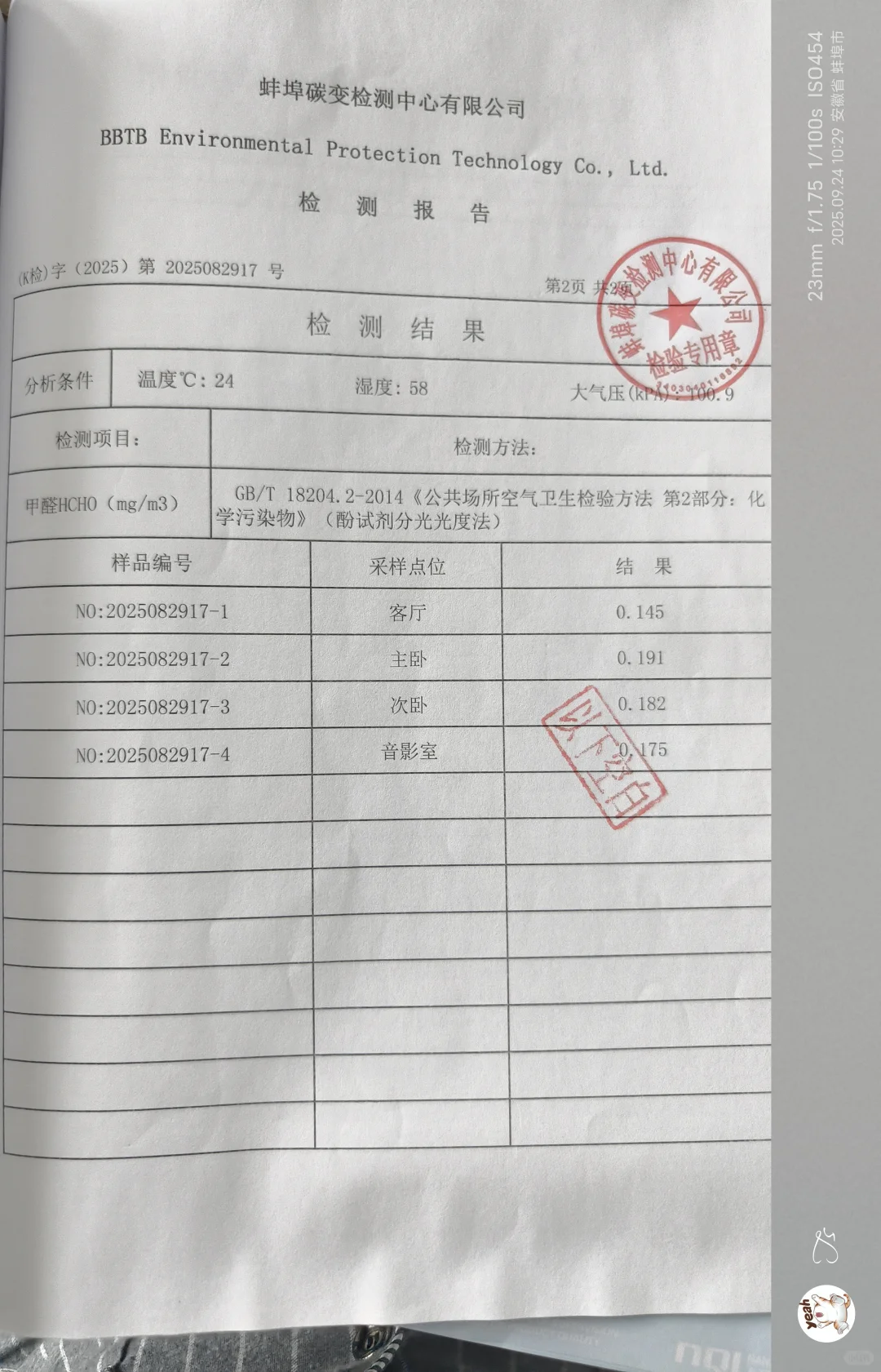 板材检测合格，但