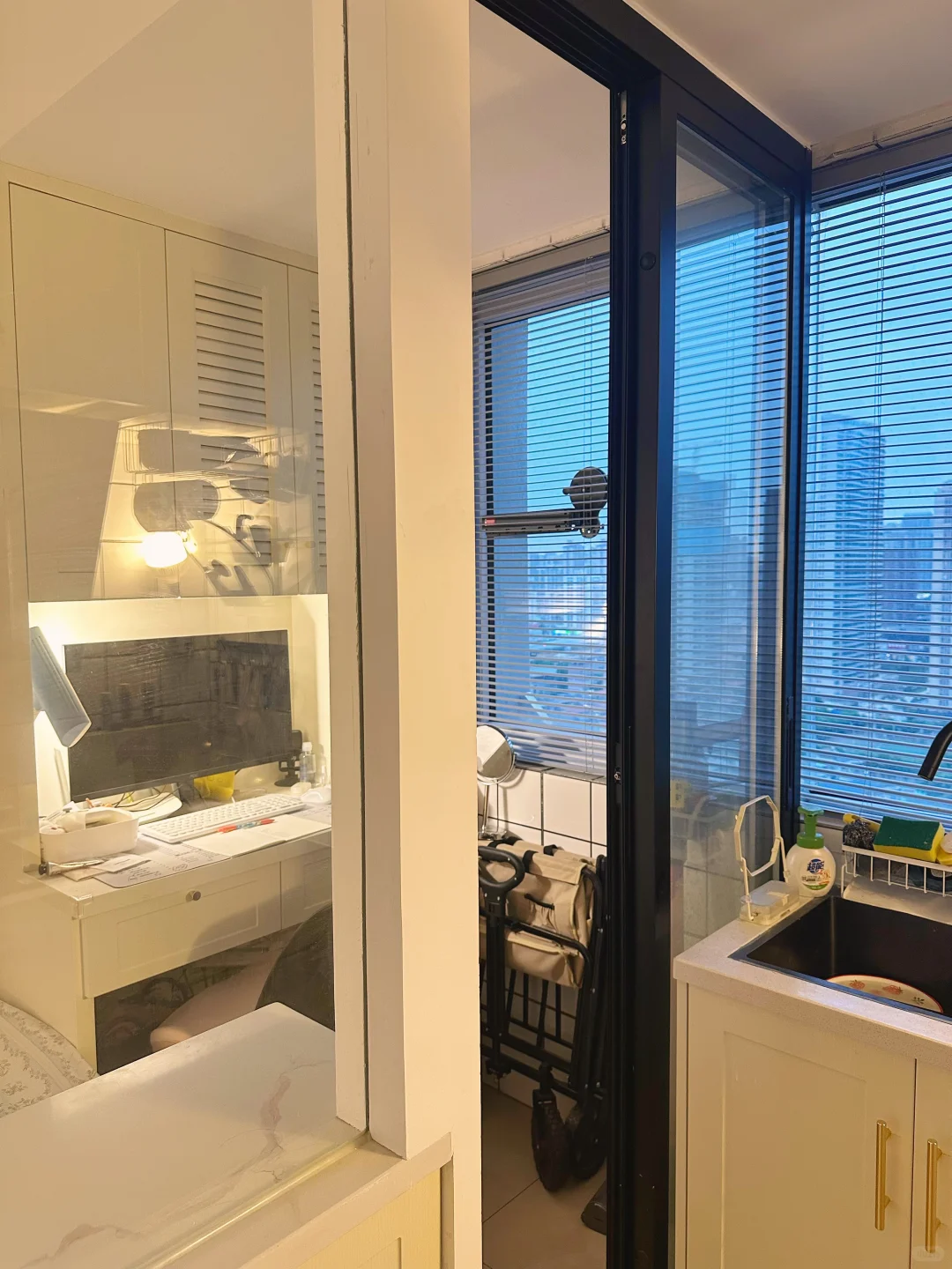 30m²|30平装出的一室一厅一厨一卫一书房