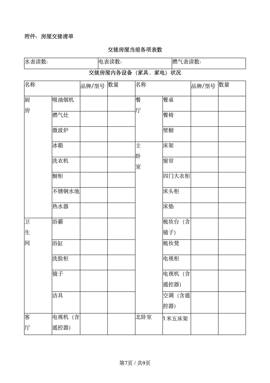 🏠房屋交接清单避坑指南｜房东租客必看✅