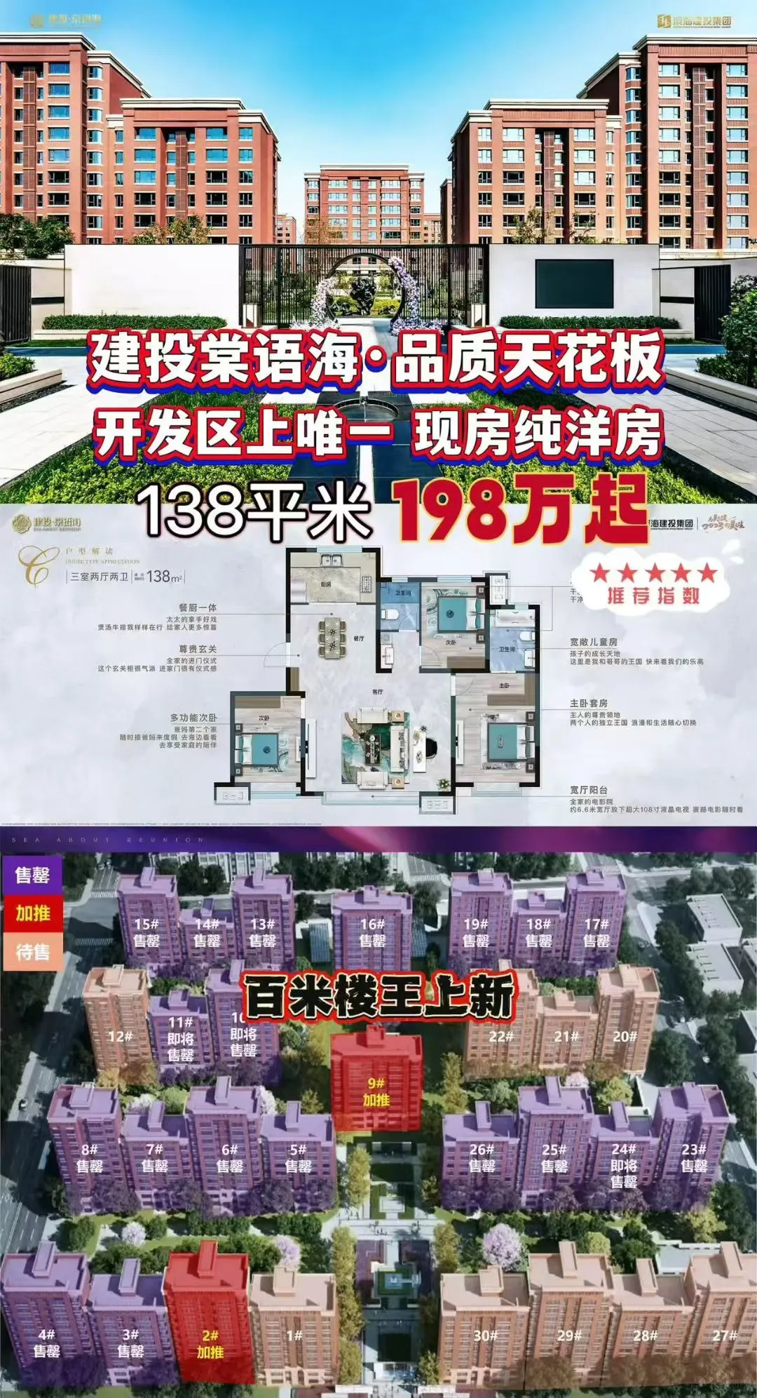 楼王加推❗️开发区上唯一现房