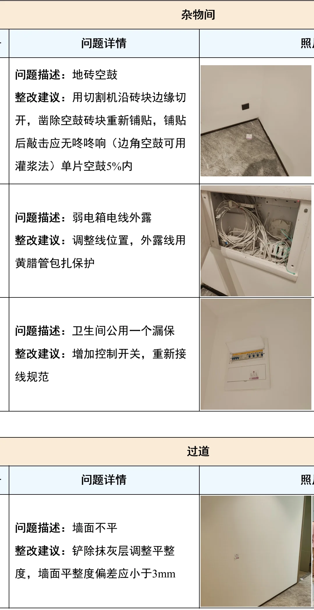 验房电子报告展示