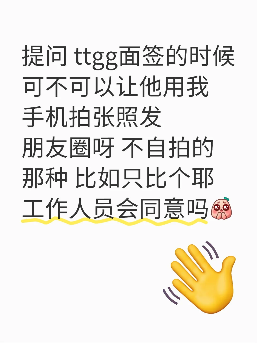 ttgg面签求助