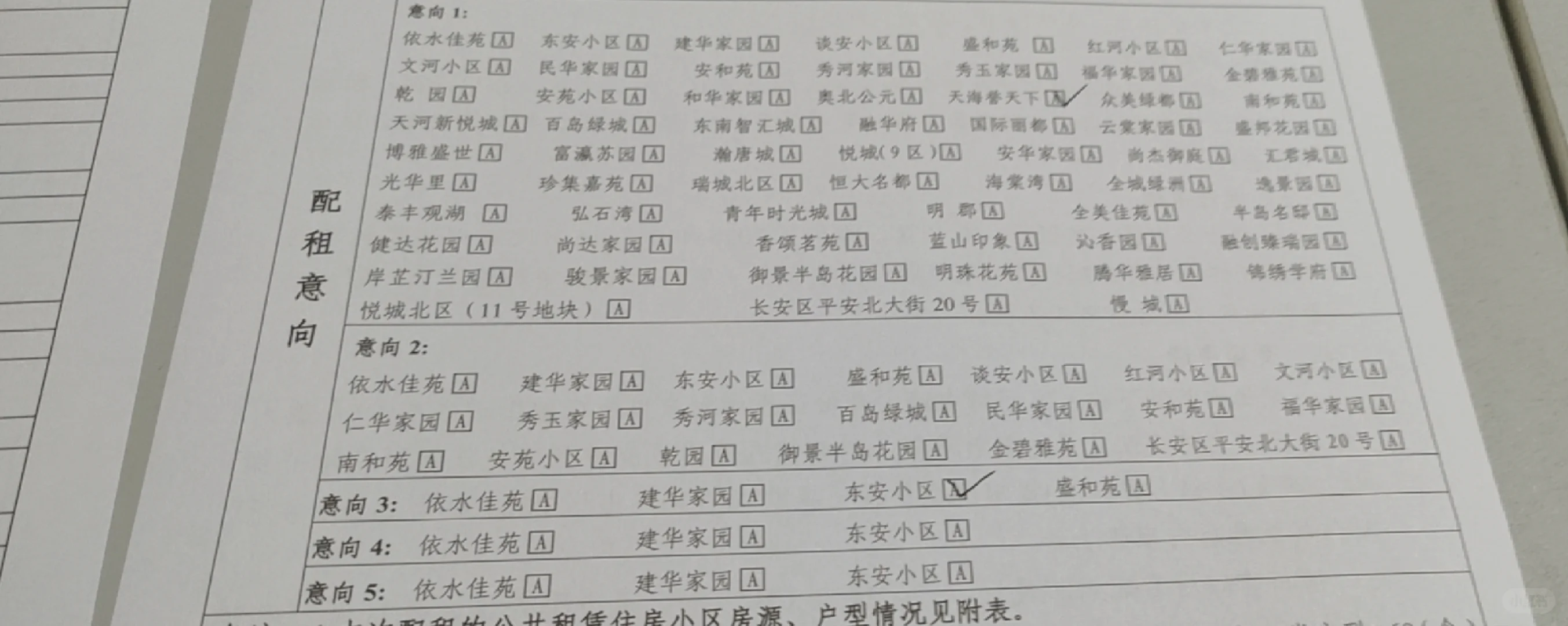 公租房