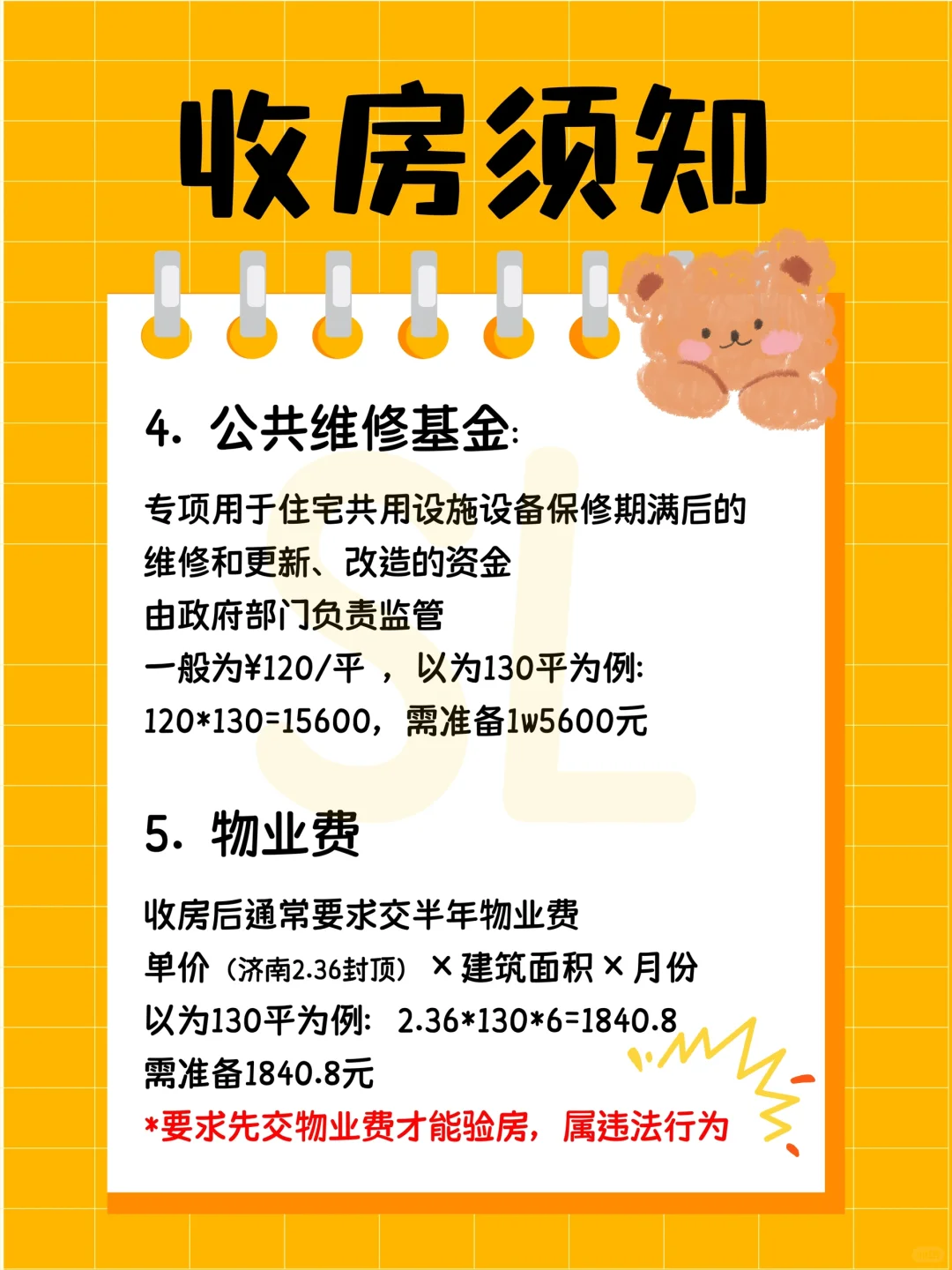 8步理清收房所有流程和费用