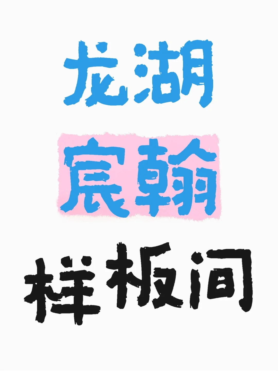 龙湖宸翰样板间