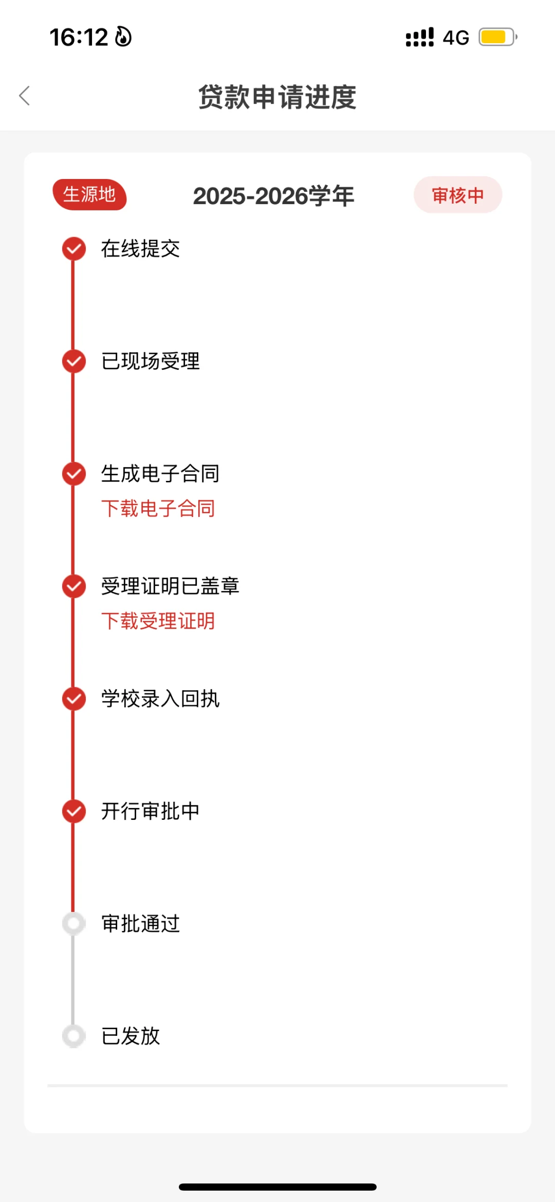 申请助学贷款的同学们