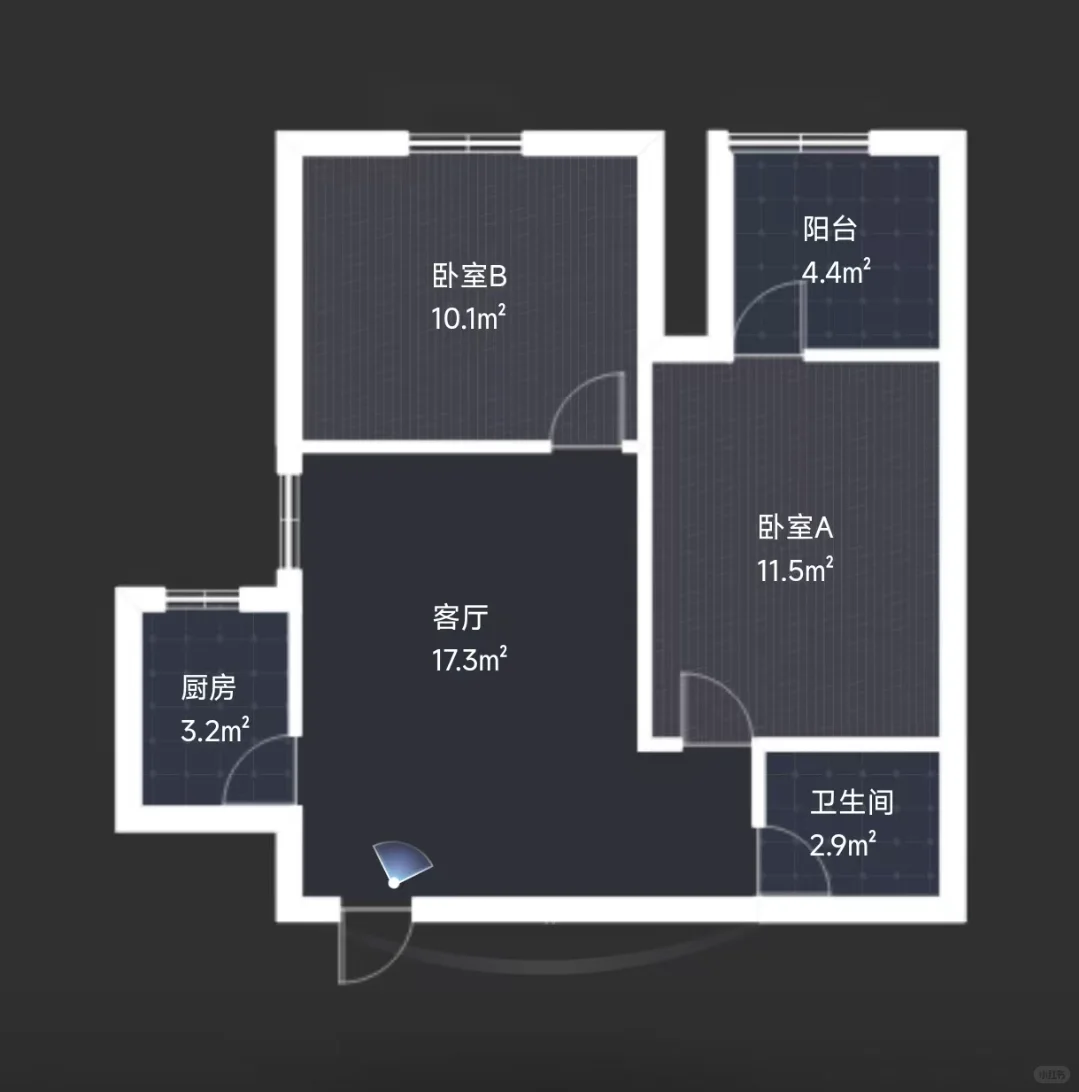 邯郸复兴区二手房70平43万出售