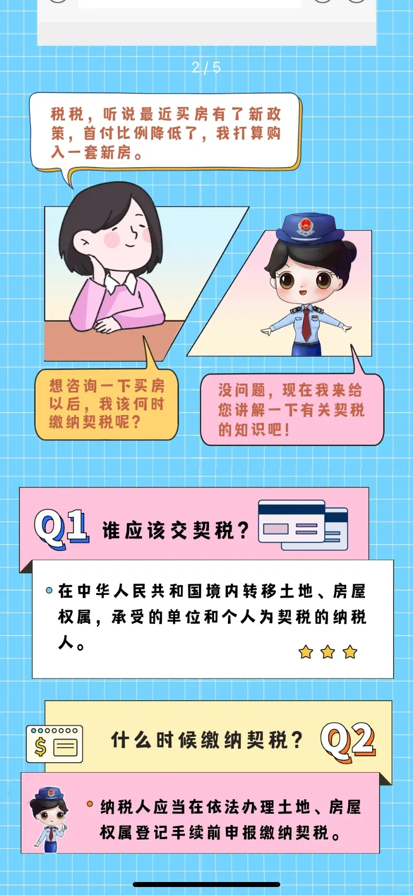 一图读懂契税 买房交税不用愁