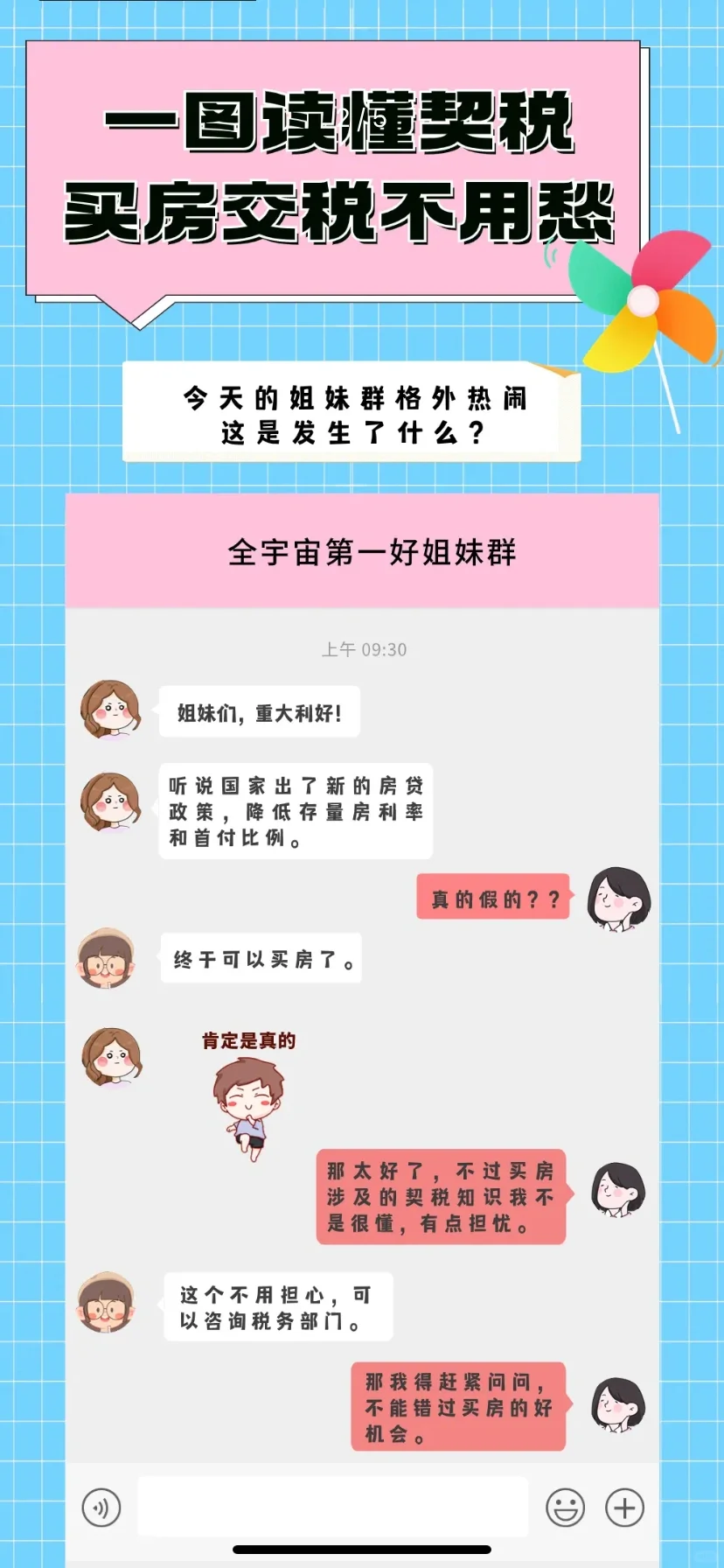 一图读懂契税 买房交税不用愁