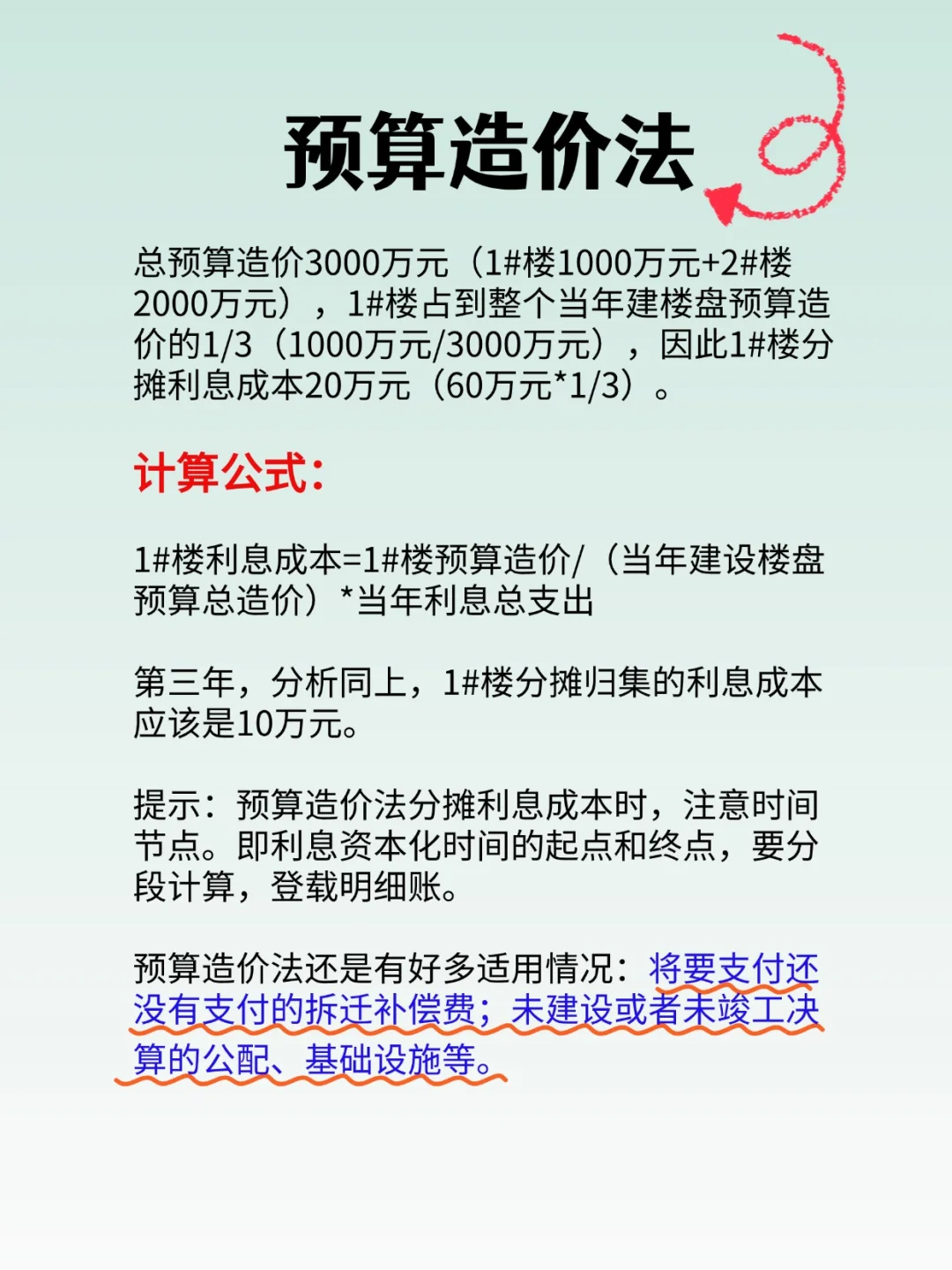 房地产成本分摊系列（二）预算造价法