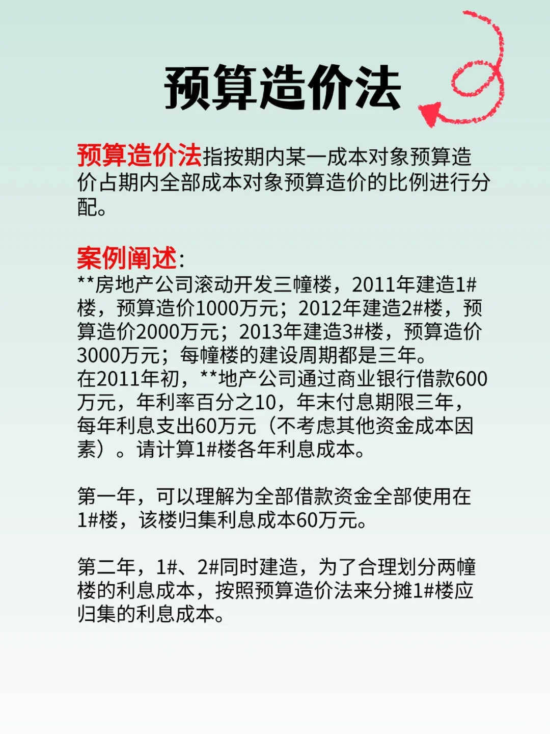 房地产成本分摊系列（二）预算造价法