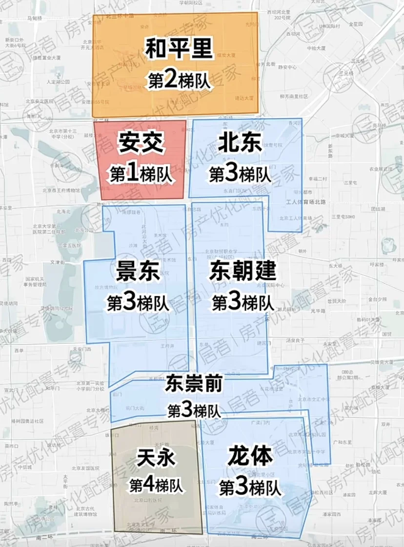 北京各区商圈梯队排序，你住在哪个圈？