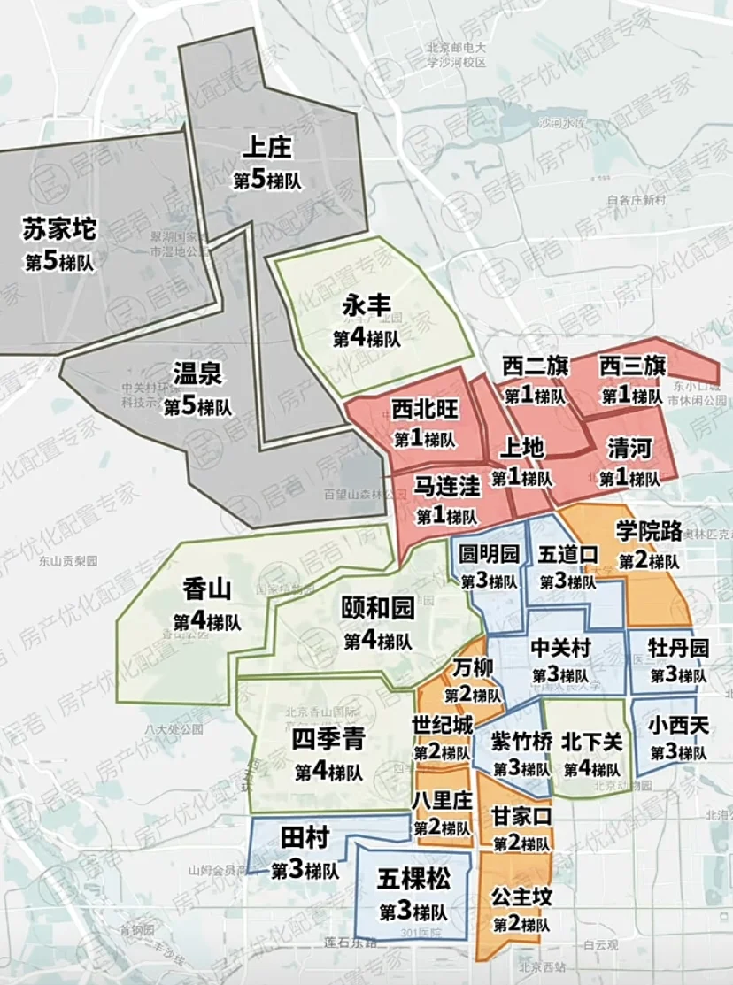 北京各区商圈梯队排序，你住在哪个圈？