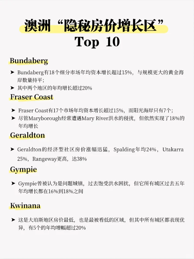 看完直拍大腿：澳洲原来这样买房才能赚！