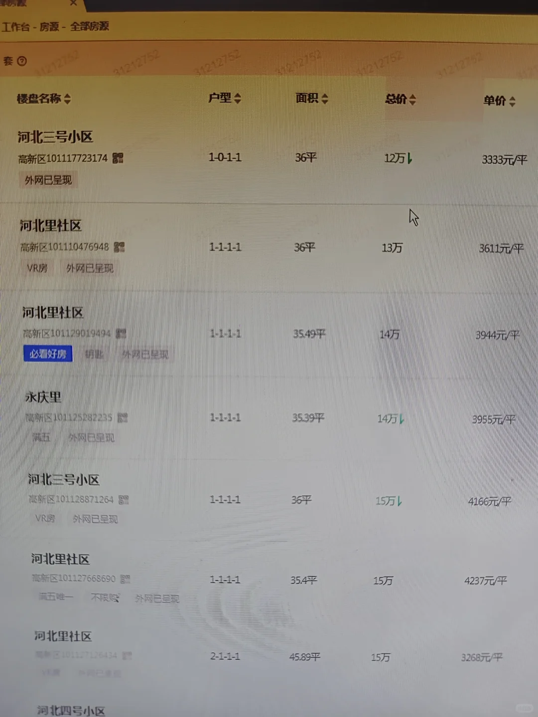 唐山最便宜最破的一些房子