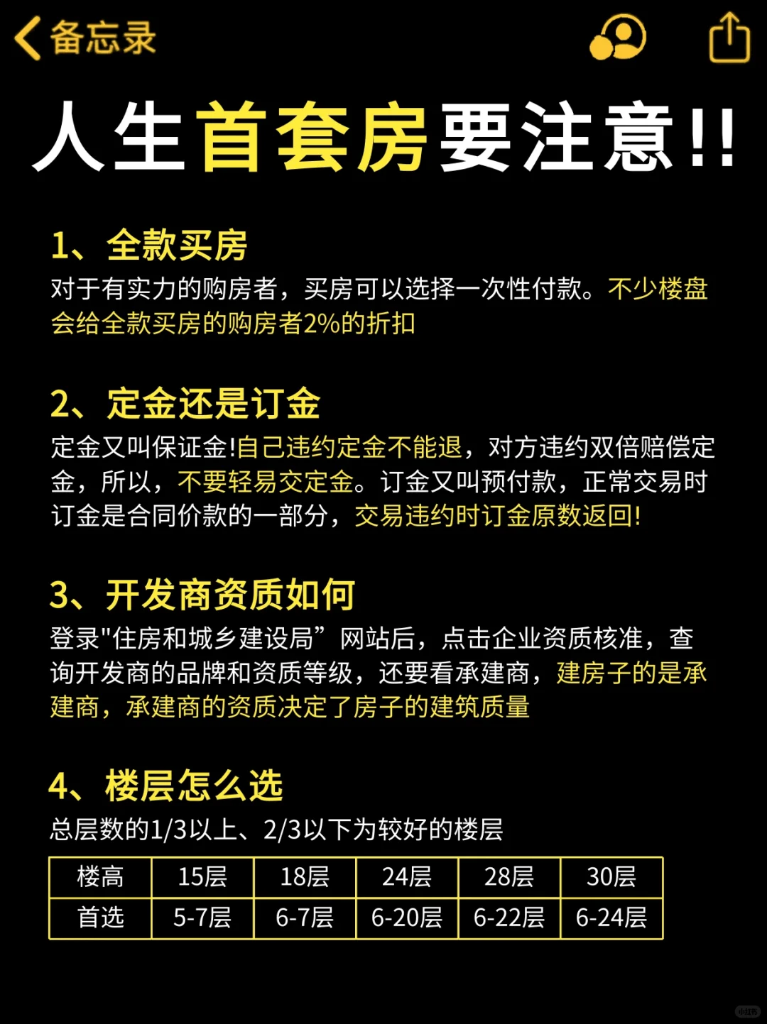 人生的首套房一定要注意⚠️😭