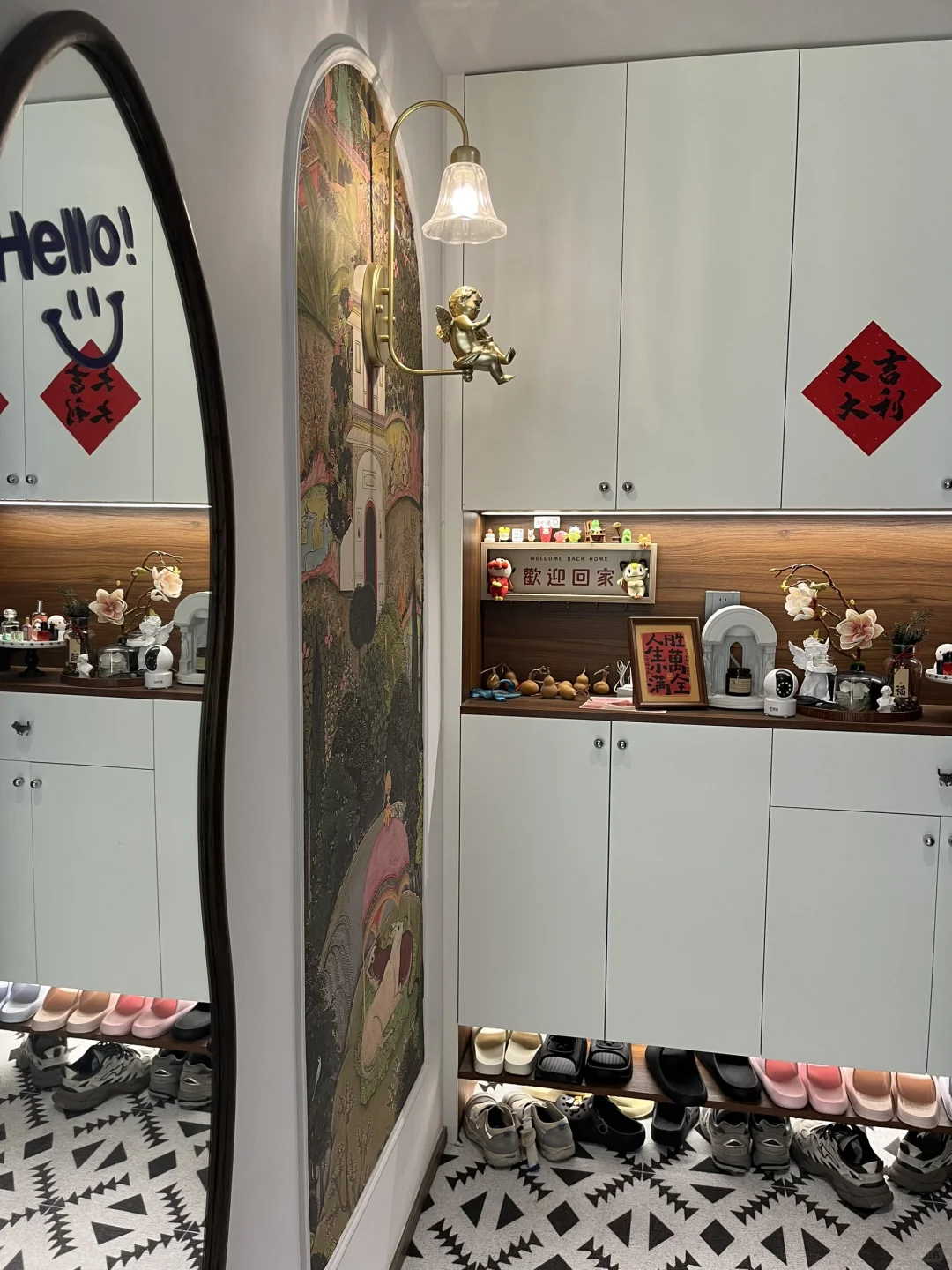 精装房改造中古风｜软装才是一个房子的灵魂