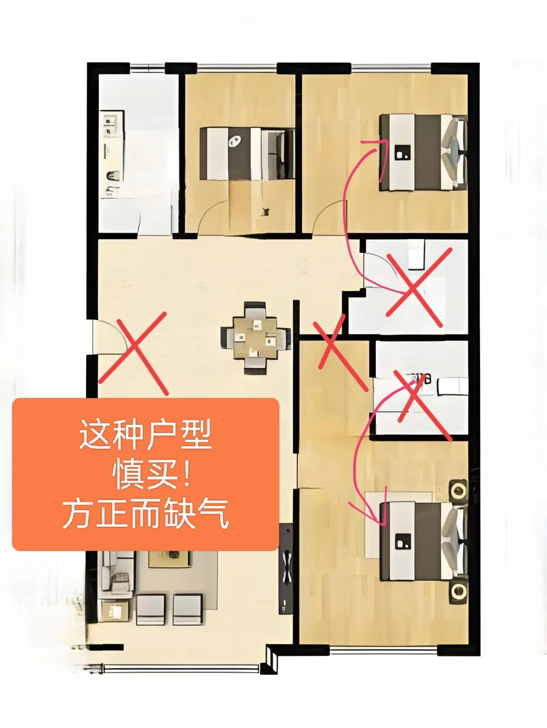 这种户型慎买！