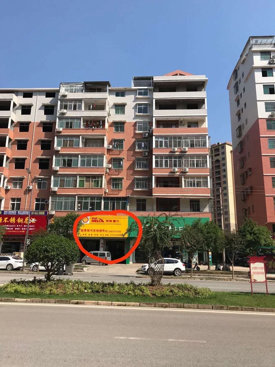 瑞金市金都大道九天御景对面自建房出租