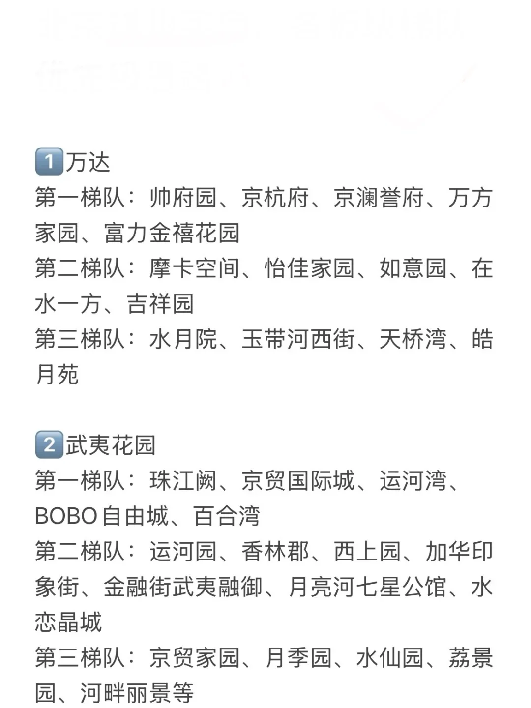 北京买房，当下通州梯队买房优先级！