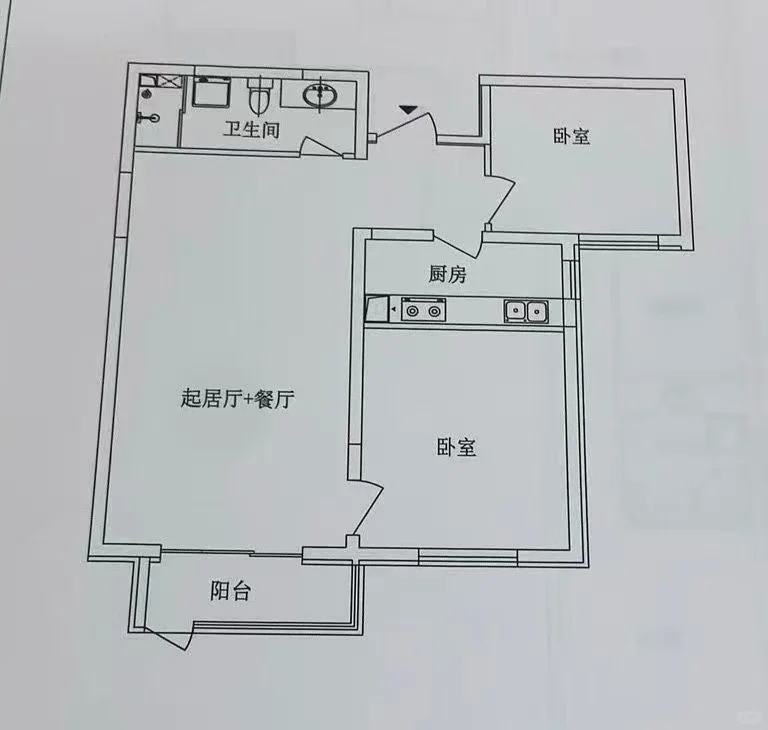三环里的回迁房
