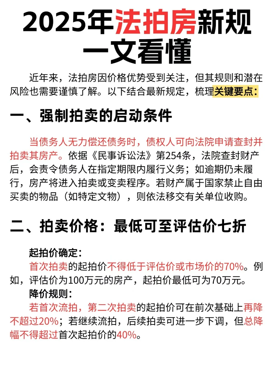 2025年法拍房新规