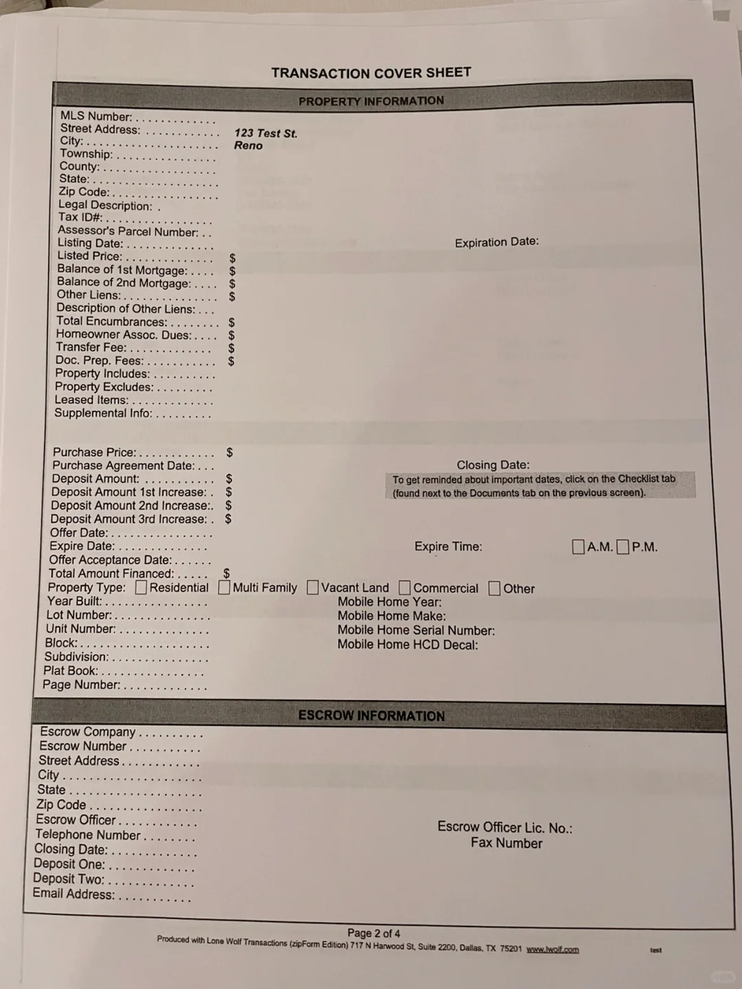 👀偷看一下美国房地产合同是长什么样子的