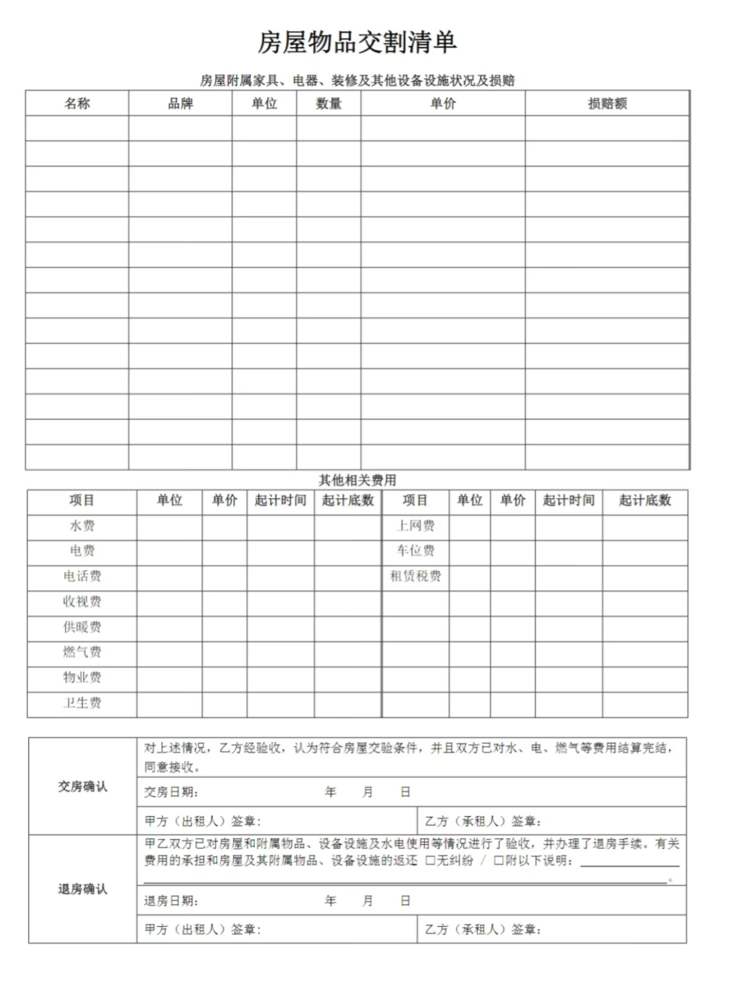 📋【实用干货】最新房屋租赁合同模板合集
