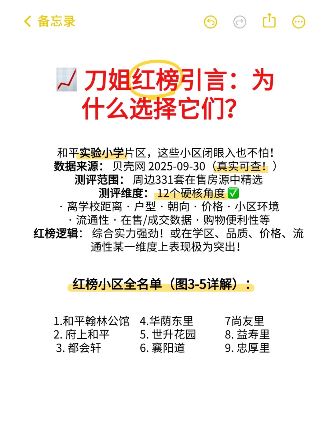 天津买房必看！实验小学周边房源红榜出炉！