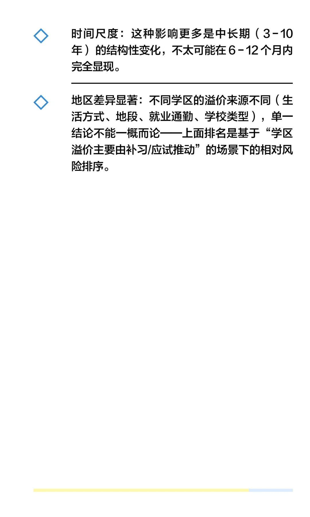 受AI冲击导致房价下跌风险”排名（Top 10）