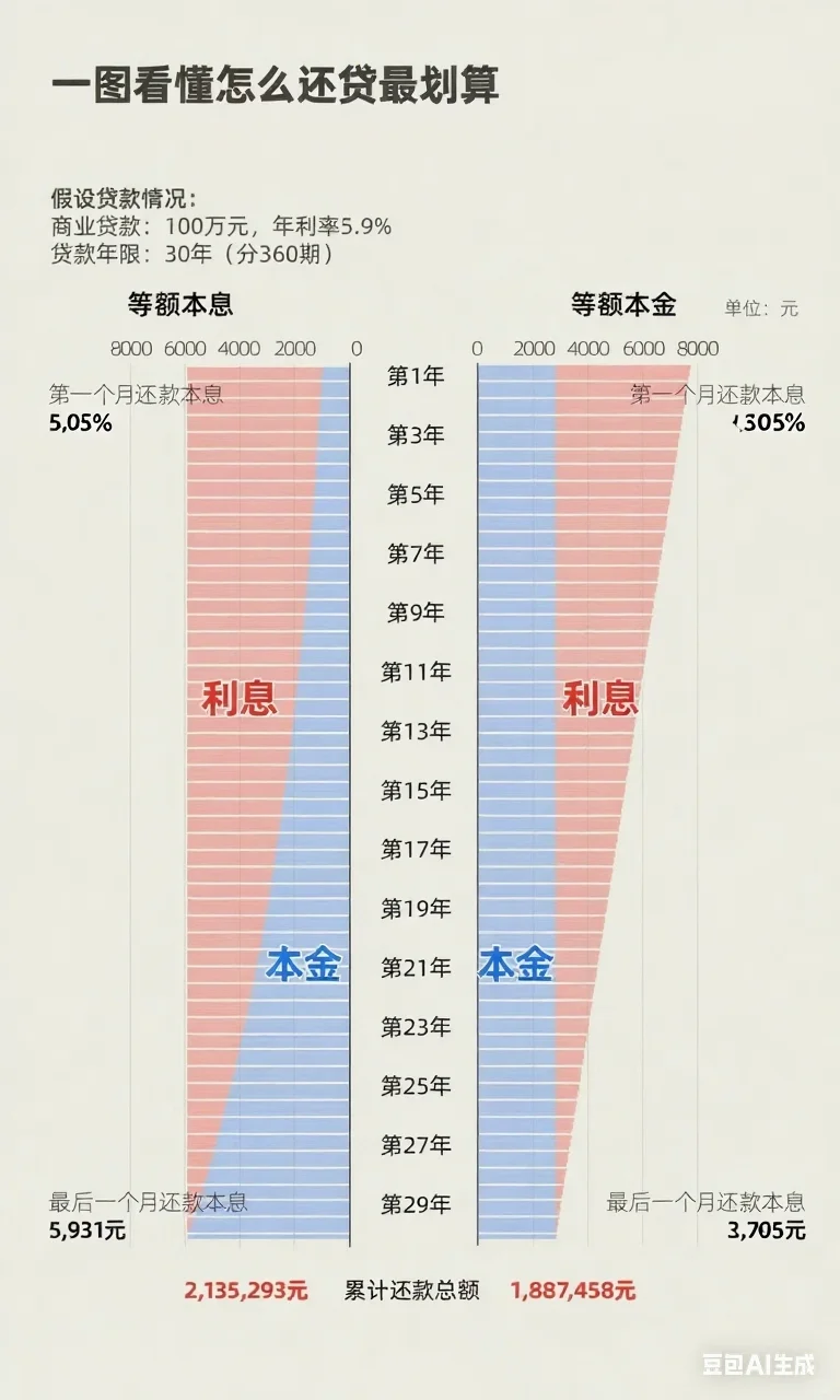 你的商业贷款选择的是那种方式呢？