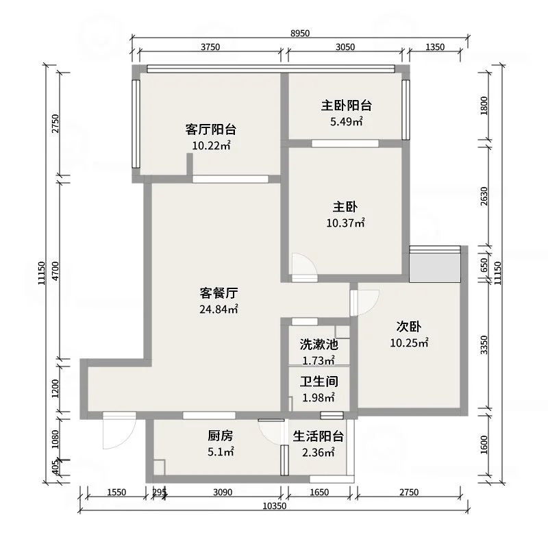 在成都2.5环，为我花光心思的家找一个新主人