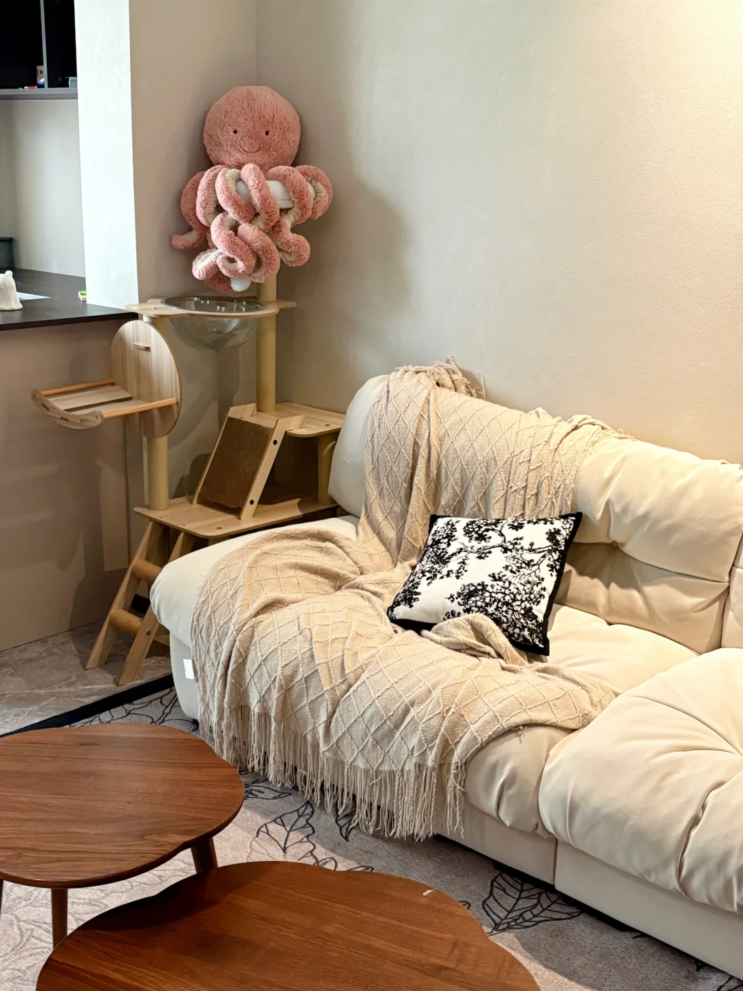 原来精装房大理石也可以做温馨中古风🏠
