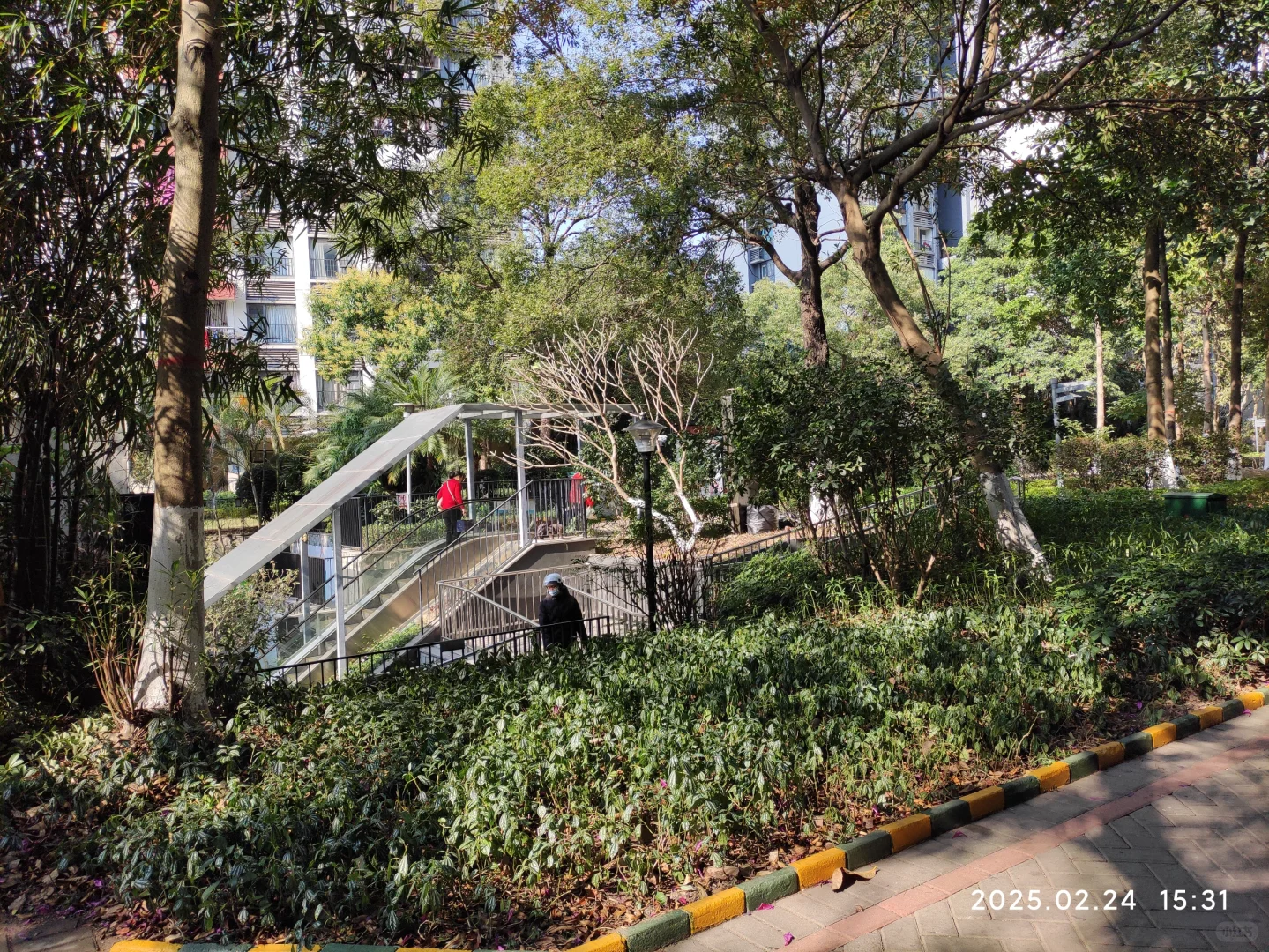 广州第一批限价房小区已经绿树成荫