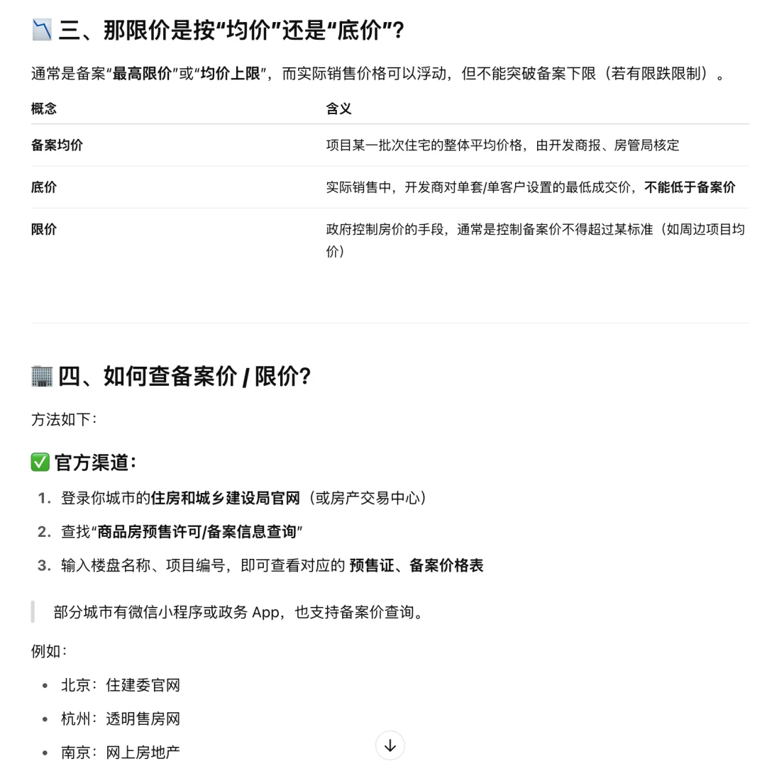 房管局会限制最低价吗？