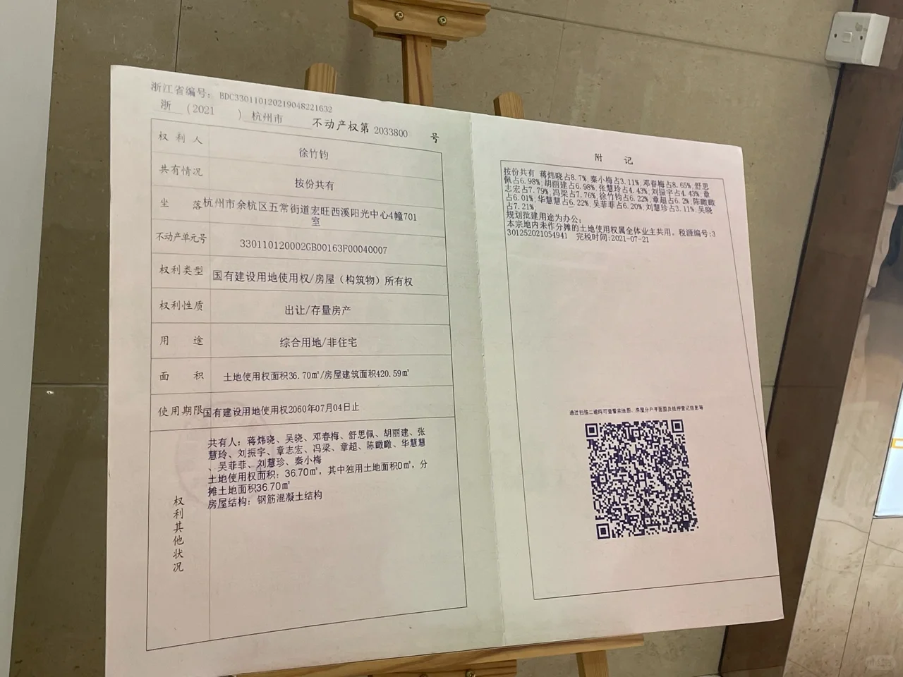 求助，这样的共有产权是啥意思可以买吗