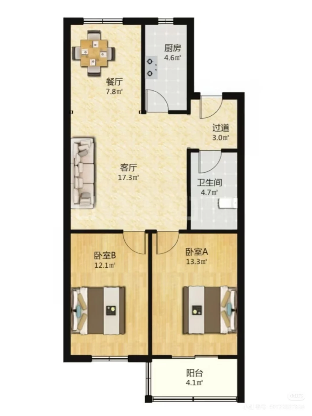 河北区丨2楼业主急卖86平，只要88万！😱