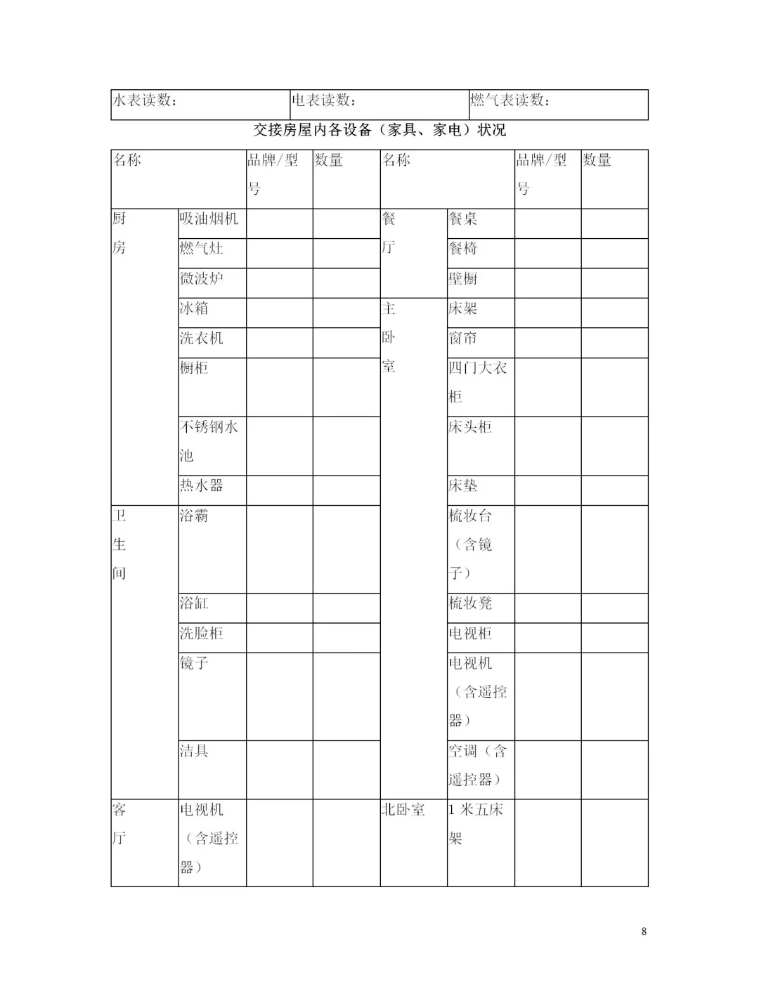 2024最新房屋租赁合同（无中介版）