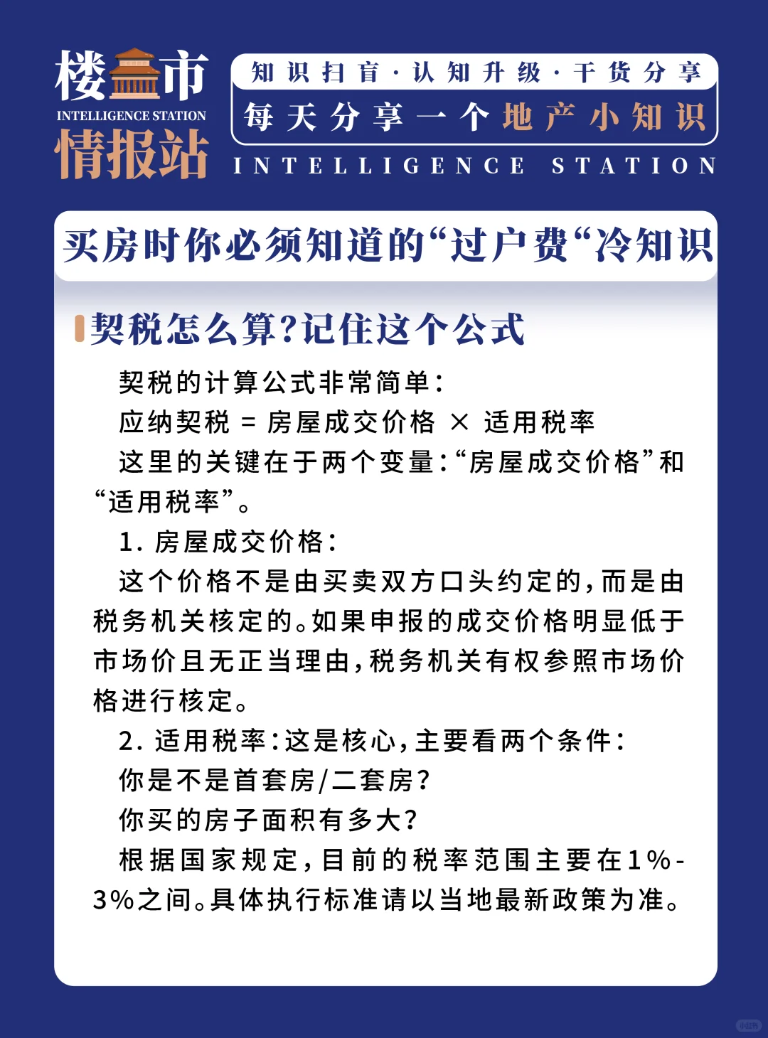普通人必须知道的契税知识！