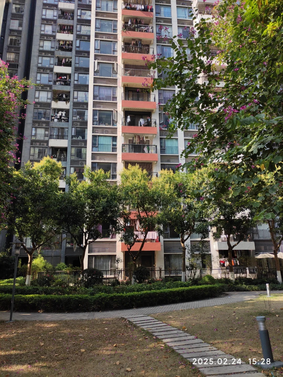 广州第一批限价房小区已经绿树成荫